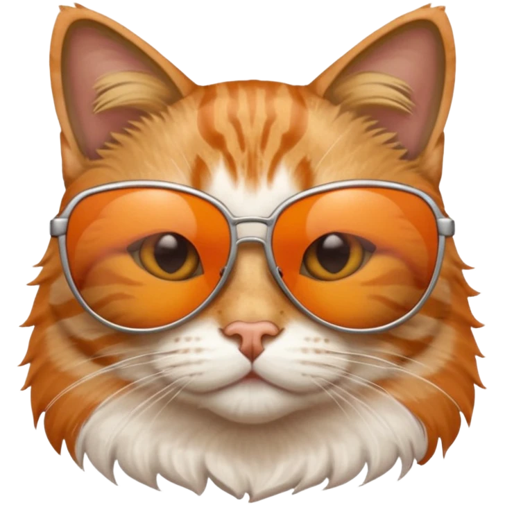 Cat wearing sunglasses emoji