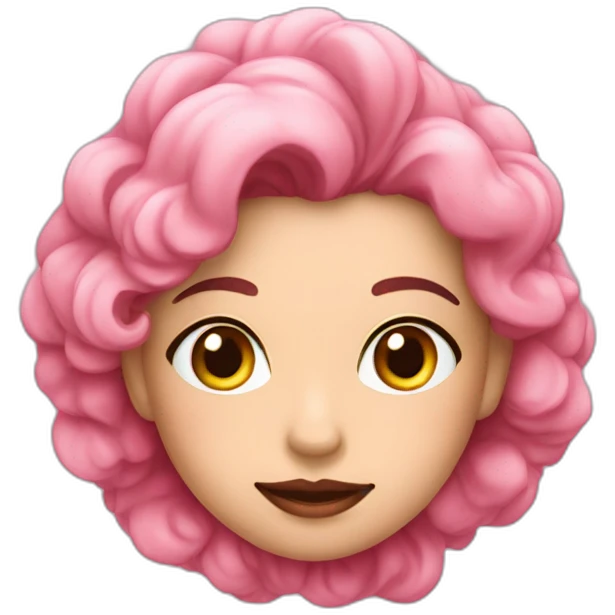 estambre-de-lana-rosa emoji