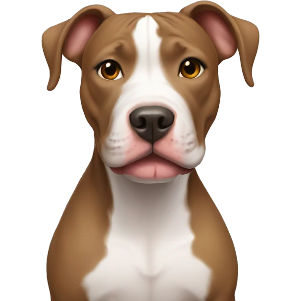 Female pitbull emoji