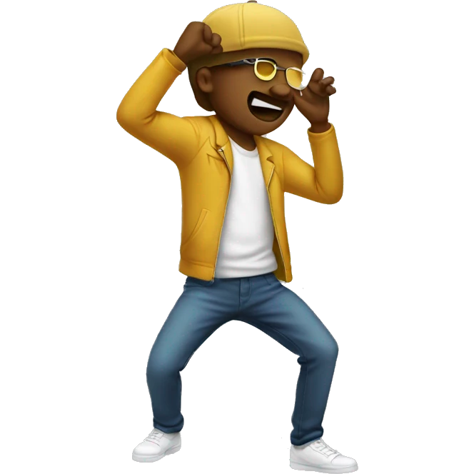 Dabbing emoji