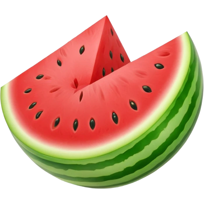 A whole watermelon emoji