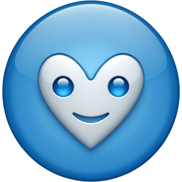 Blue tick mark emoji