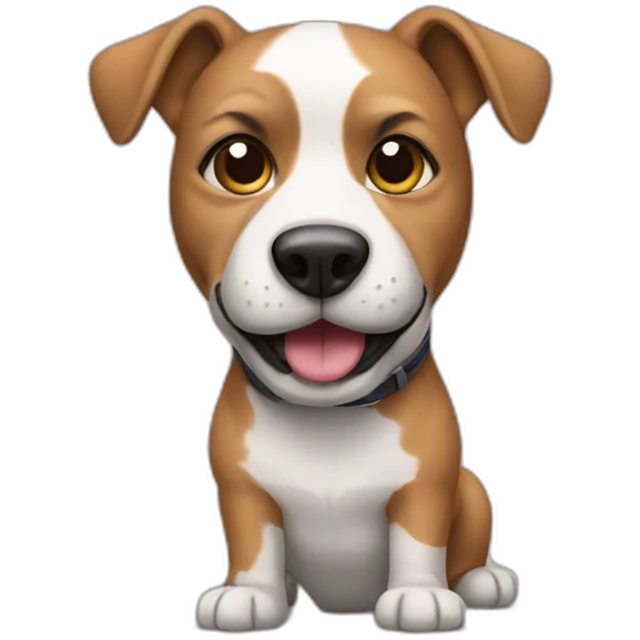 dog artist emoji