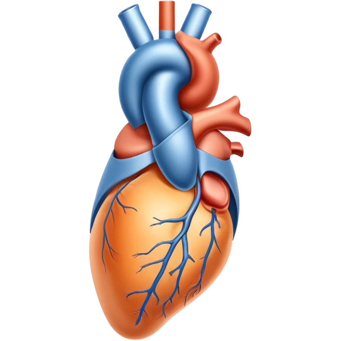 A symbolic male reproductive system, abstract medical illustration emoji
