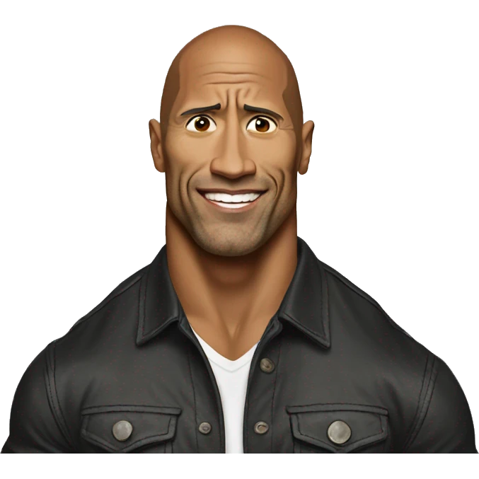 the rock meme emoji