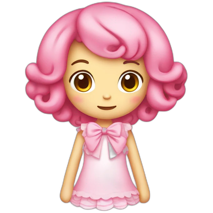 My melody girl  emoji