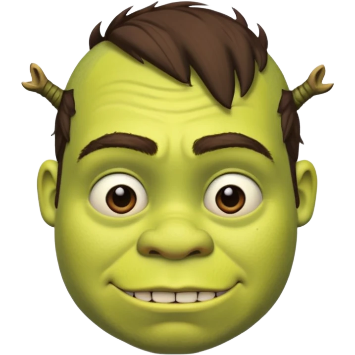 Emo shrek emoji