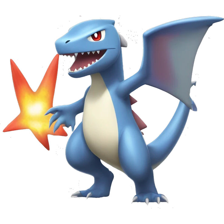 Latios-Sharpedo-Charmeleon-Gible-Gabite-Larvitar-Fakémon Full Body emoji