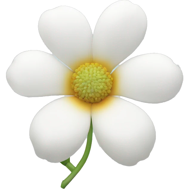 White flower emoji