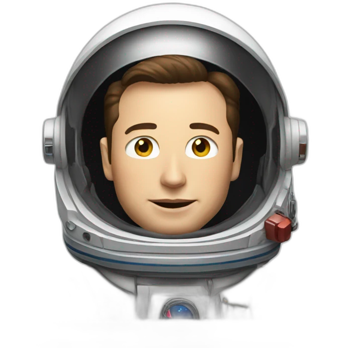 elon musk astronaut emoji