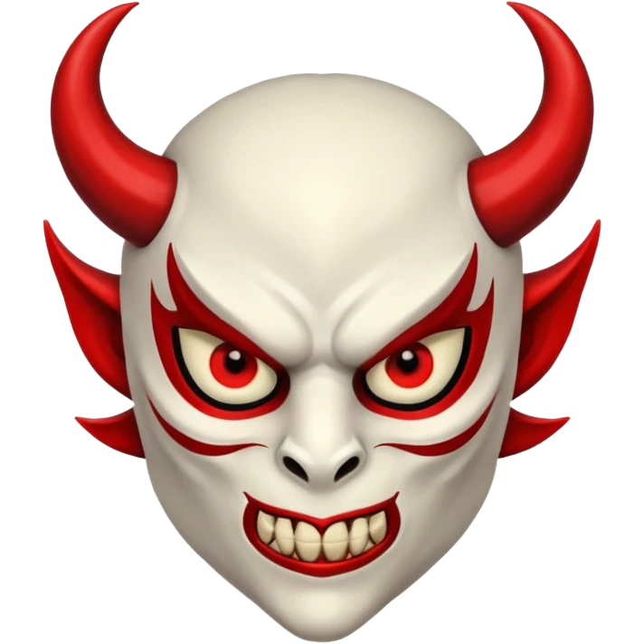 Démon masqué emoji