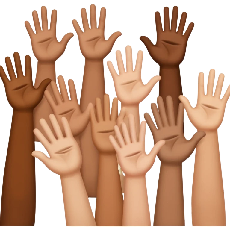 Hand Emojis of gang sings emoji