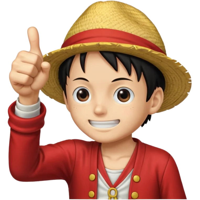 luffy giving a thumbs up emoji