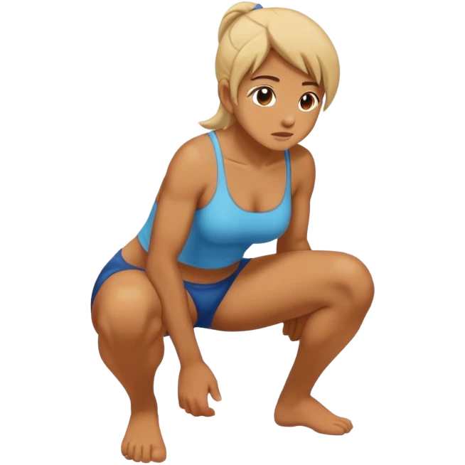 Squat emoji