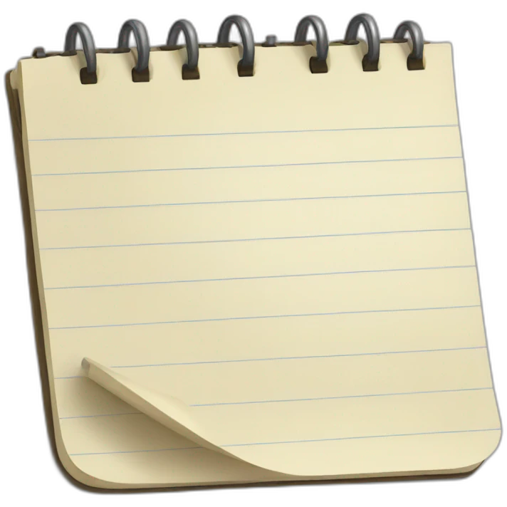 notepad emoji