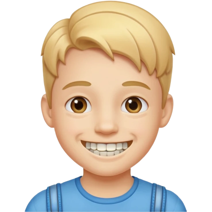 kid with braces emoji
