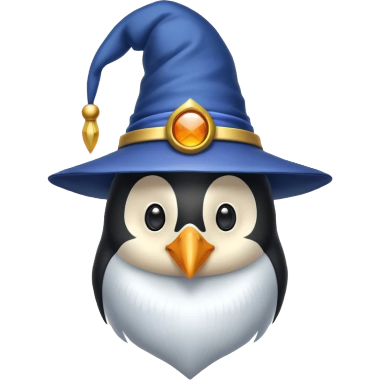 penguin wizard emoji