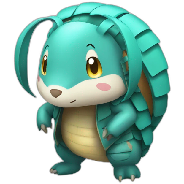 Hatsune Miku Armadillo emoji