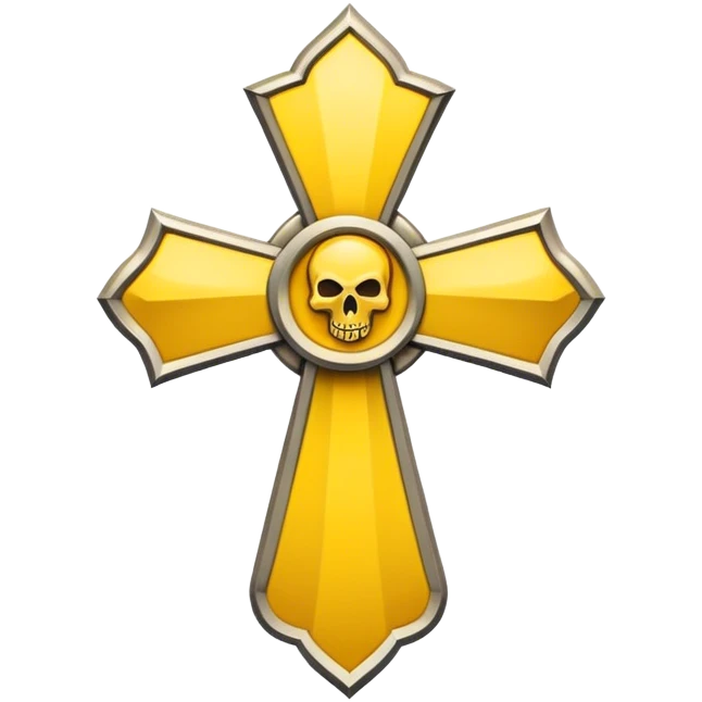 Deaconc emblem with a touch of yellow emoji