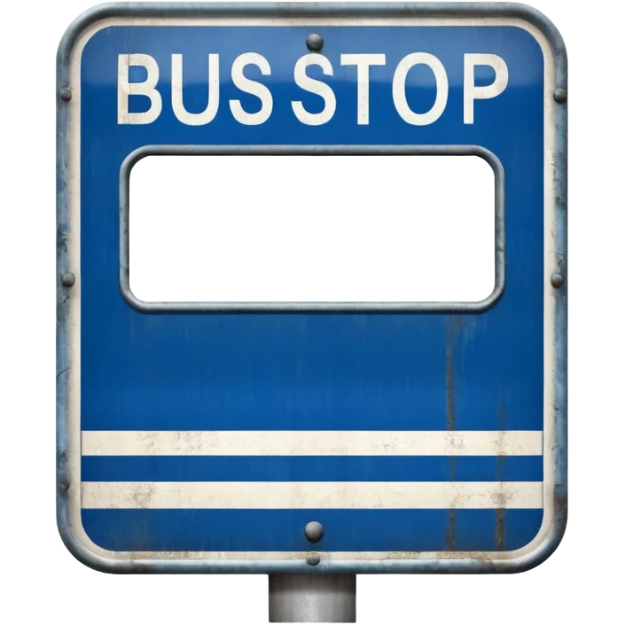 Bus Stop Signboard emoji