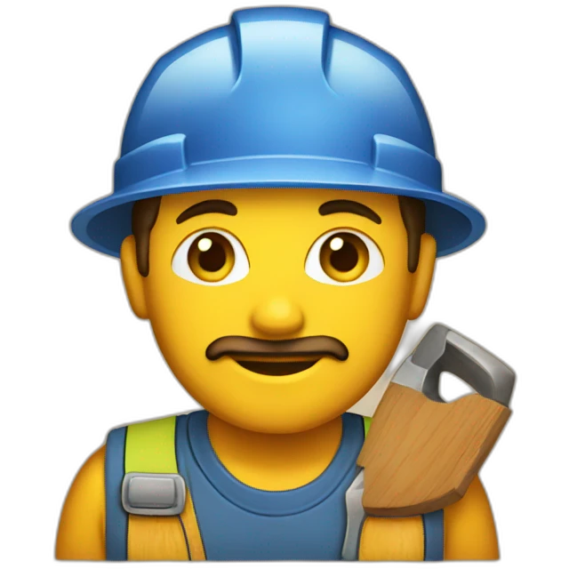 Wood worker emoji