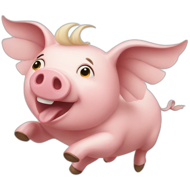 flying pig emoji