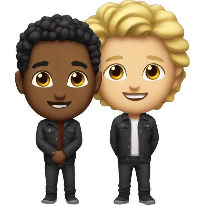 jj and kie  emoji