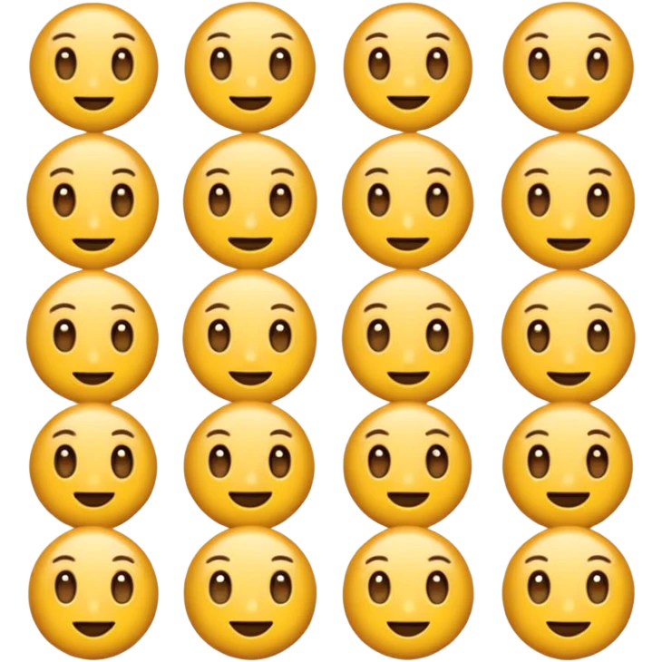 цветы с глазками, стиль 1 emoji