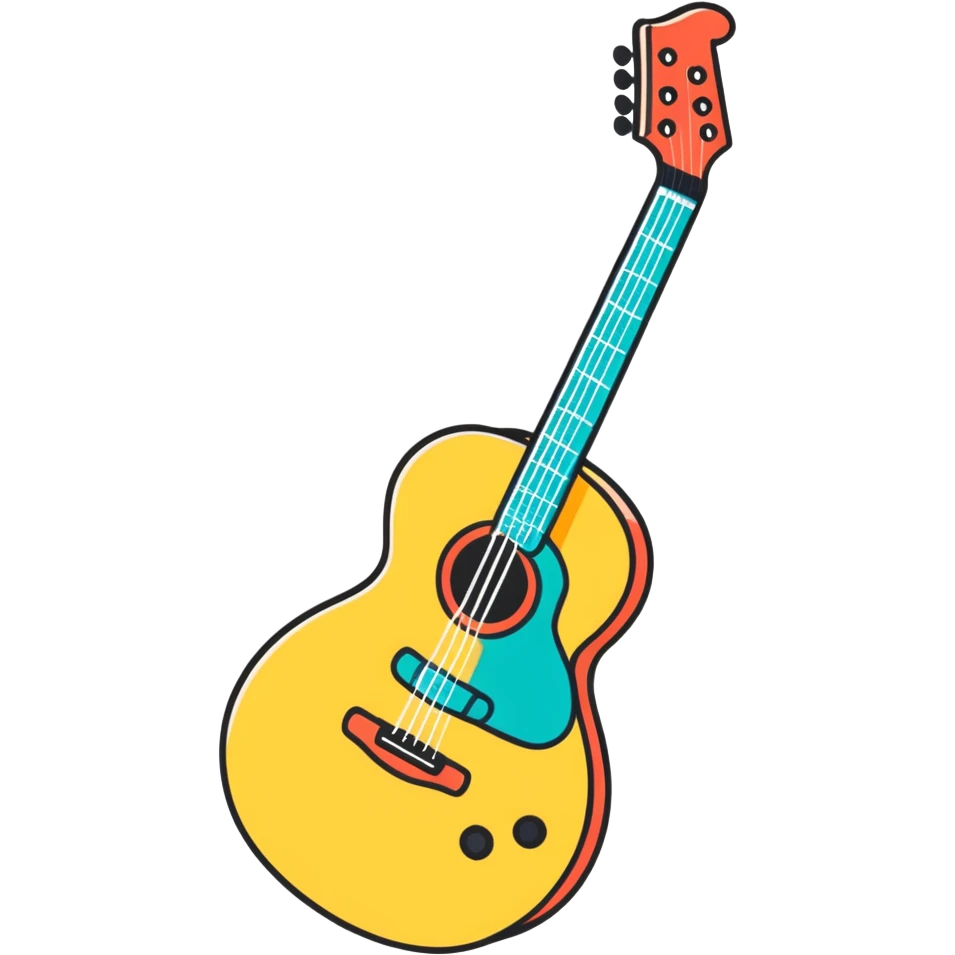 Guitar emoji