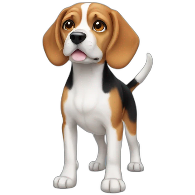 dog beagle emoji
