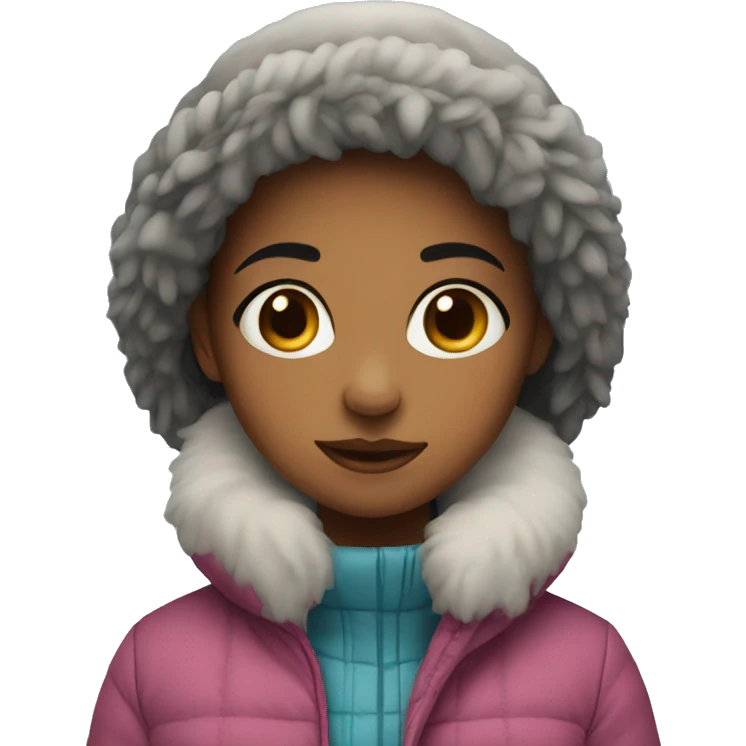 girl im winter emoji