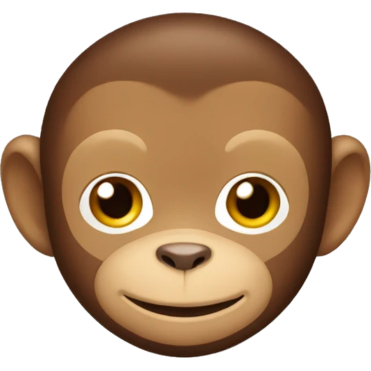 Cute monkey  emoji
