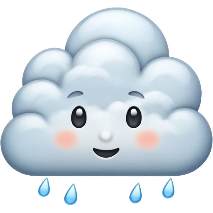 rainy clouds emoji