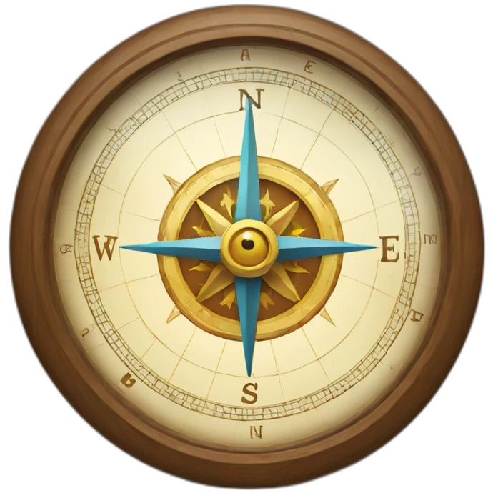 magic compass emoji