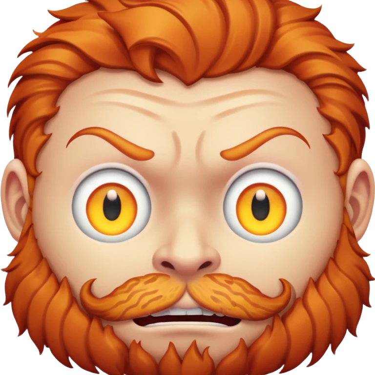 Evil ginger emoji