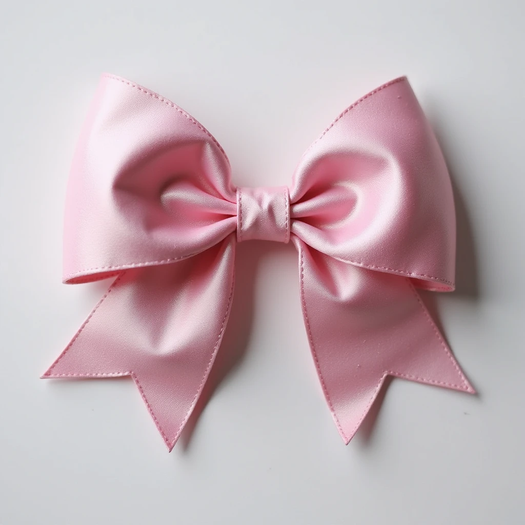pink gothic bow, photorealistic style, variation 1 emoji