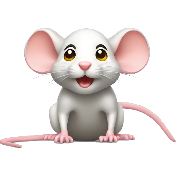 Mouse which climbs emoji