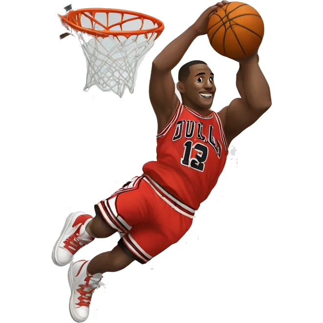 Jordan dunking GPUs emoji