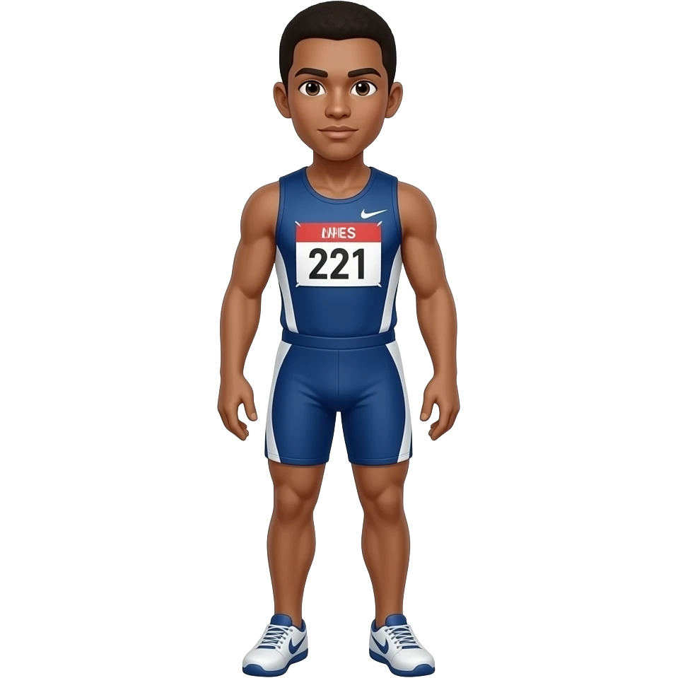 track and field athlete emoji