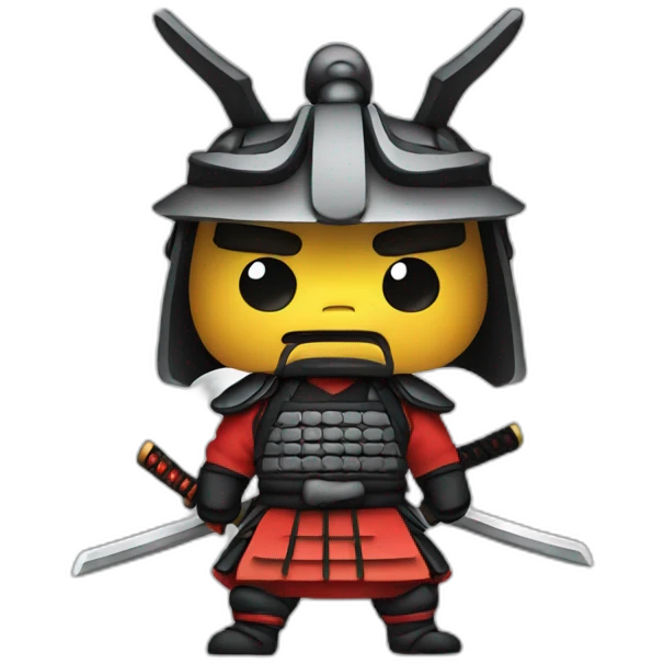 samurai Logo design emoji