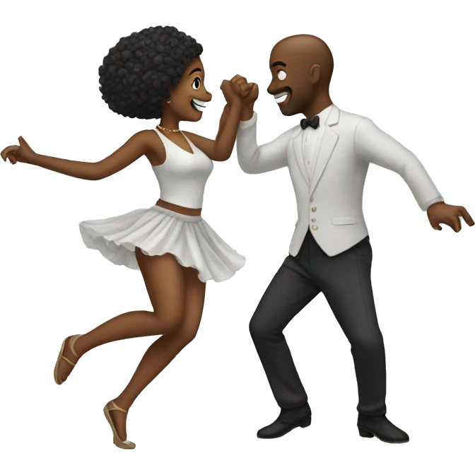 couple dancing emoji