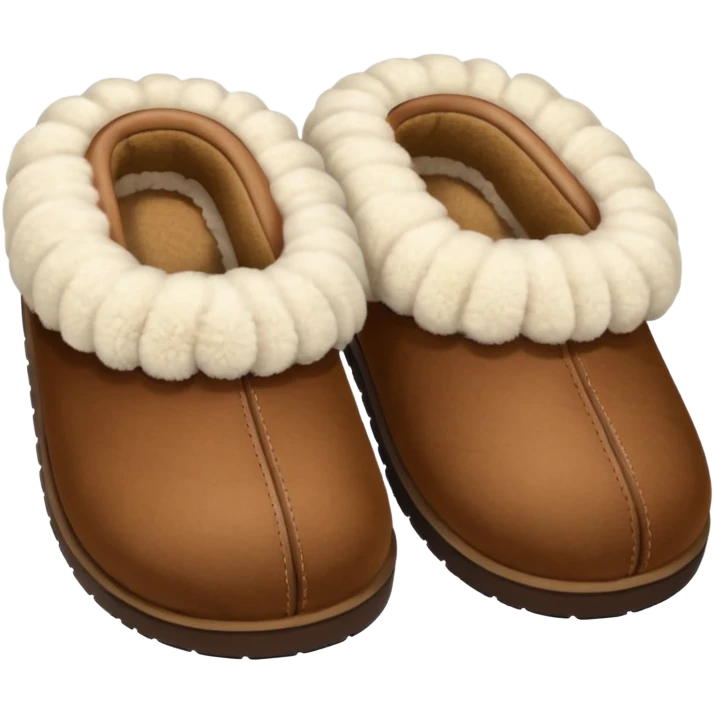 2 UGG slippers emoji