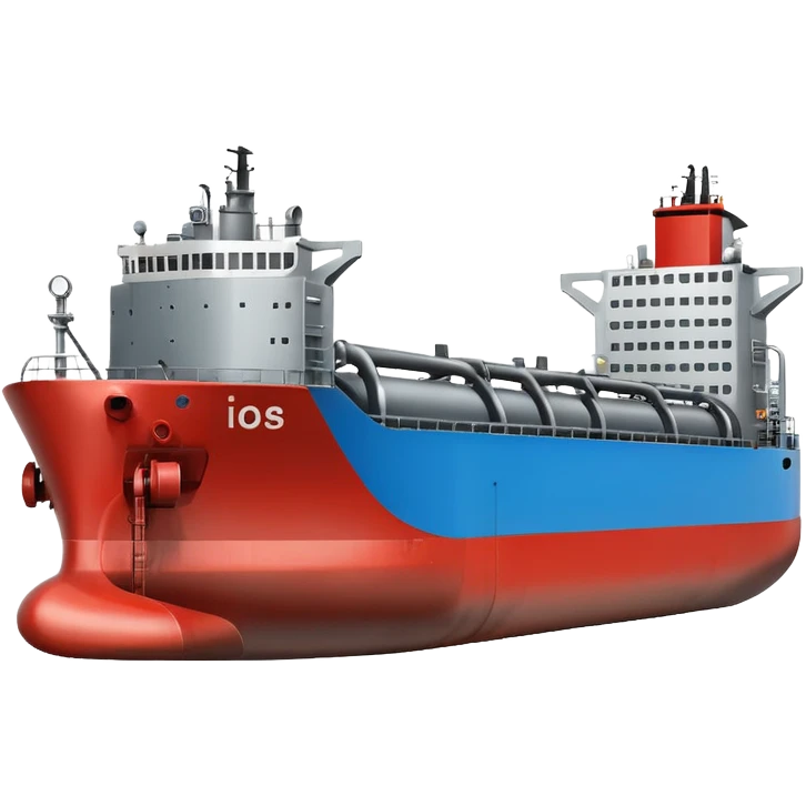 oil tanker side view emoji