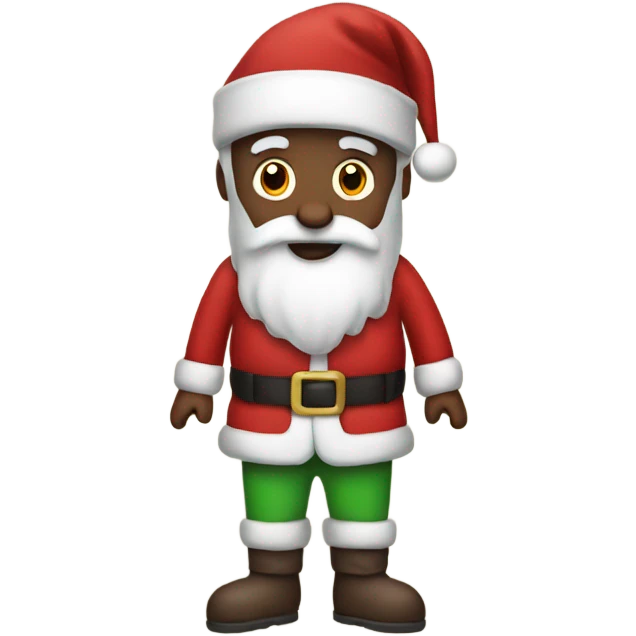 Skinny Santa  emoji
