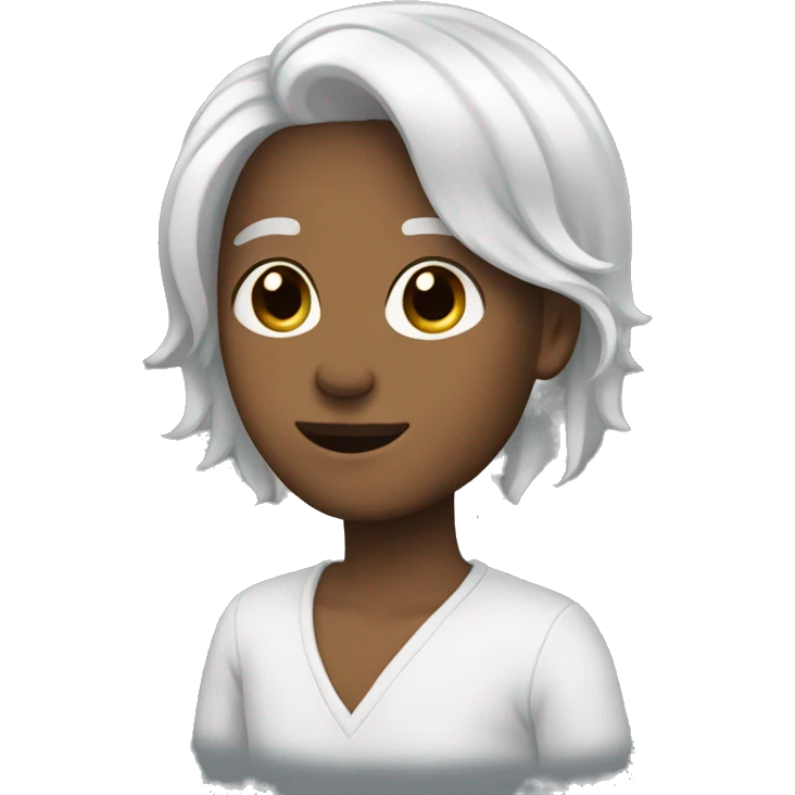 give me the white color hair person emoji