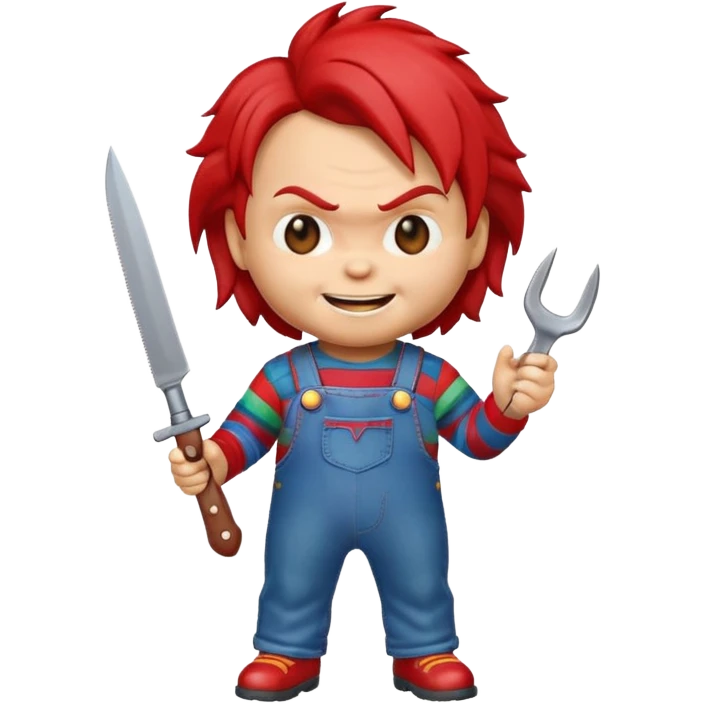 Un emojin de chuky emoji