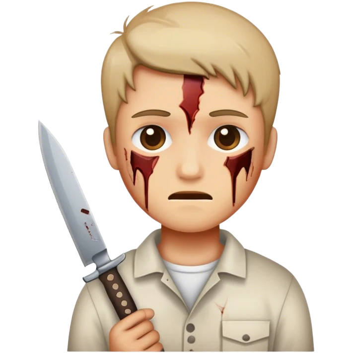 knife to the stomach emoji