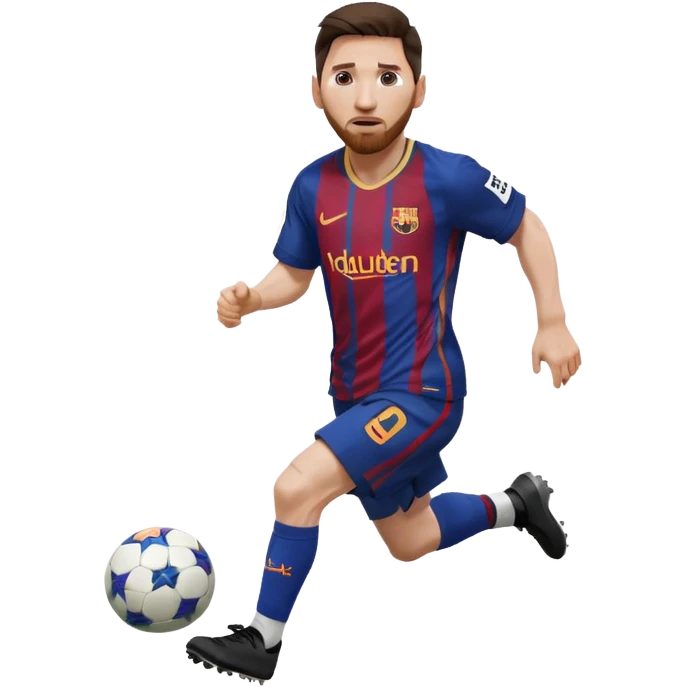 Is like a messi fcbarcelona emoji