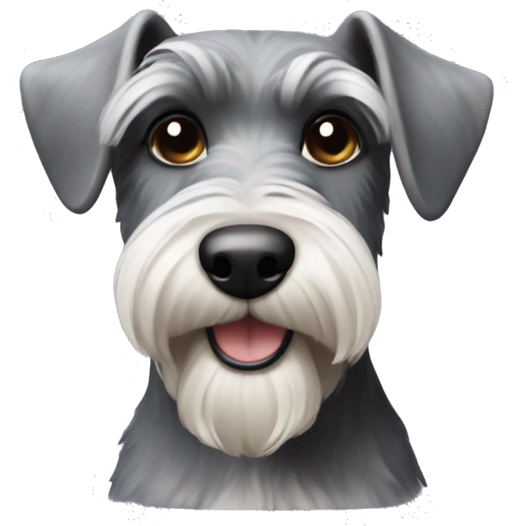 miniature schnauzer  emoji