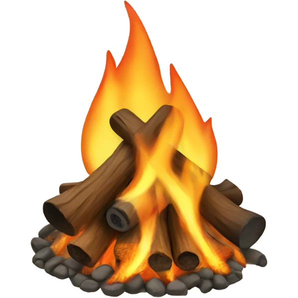 Campfire emoji
